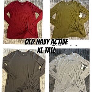 Old Navy Active tee bundle size XL tall
